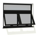 sh_Janela PVC 2 Folha Maxiar 1 Fixa Sup Ext